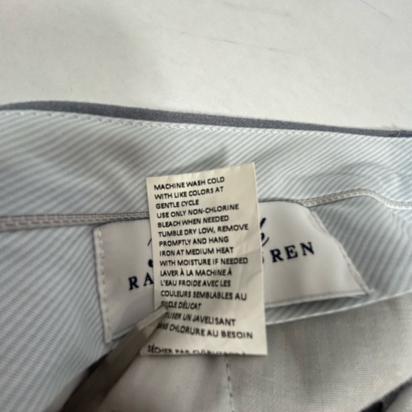 Ralph by Ralph Lauren Gray Dress Pants with Flat Front Design - Picture 6 of 10